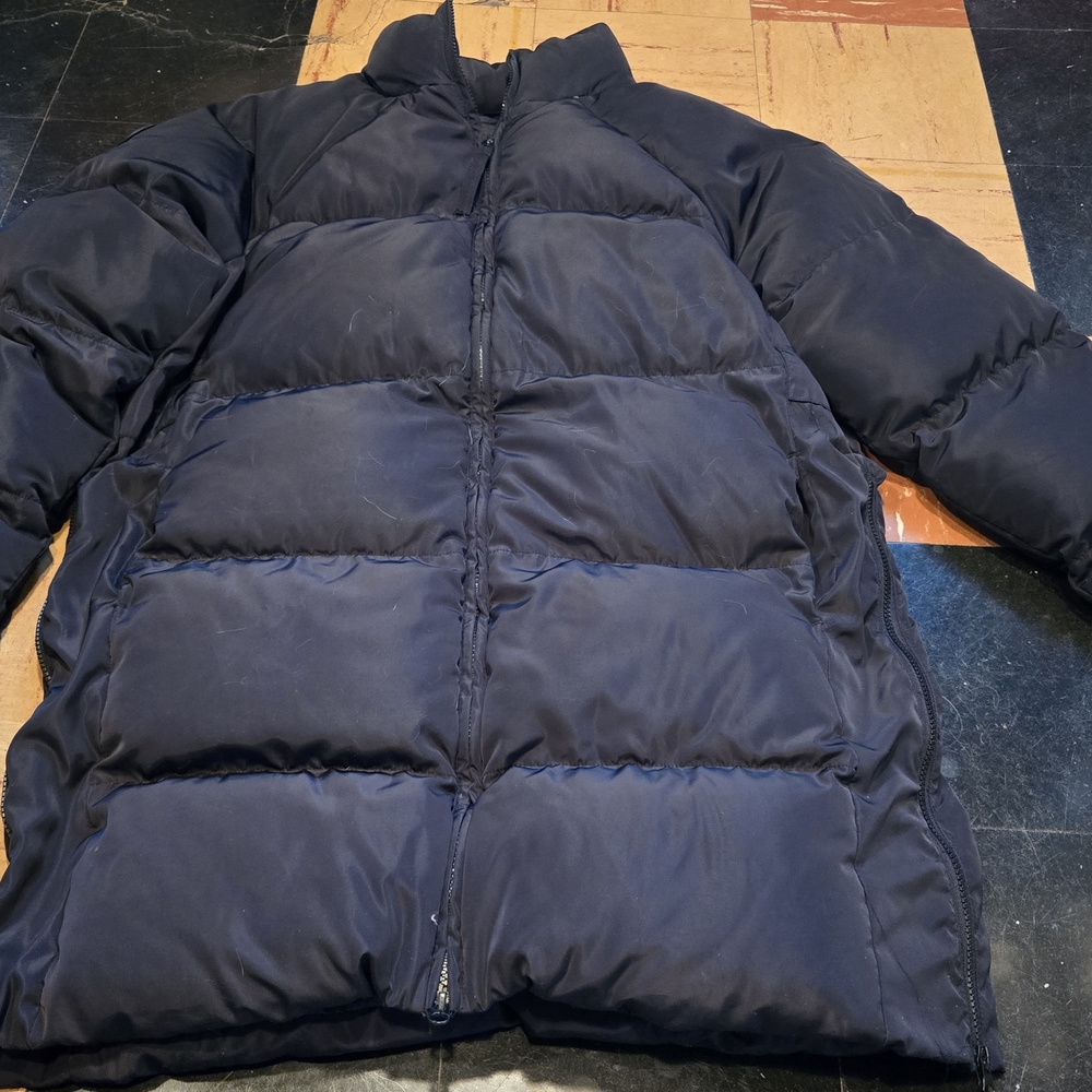 Fabletics Black Puffer Winter Coat In A Misses Size XL. EUC